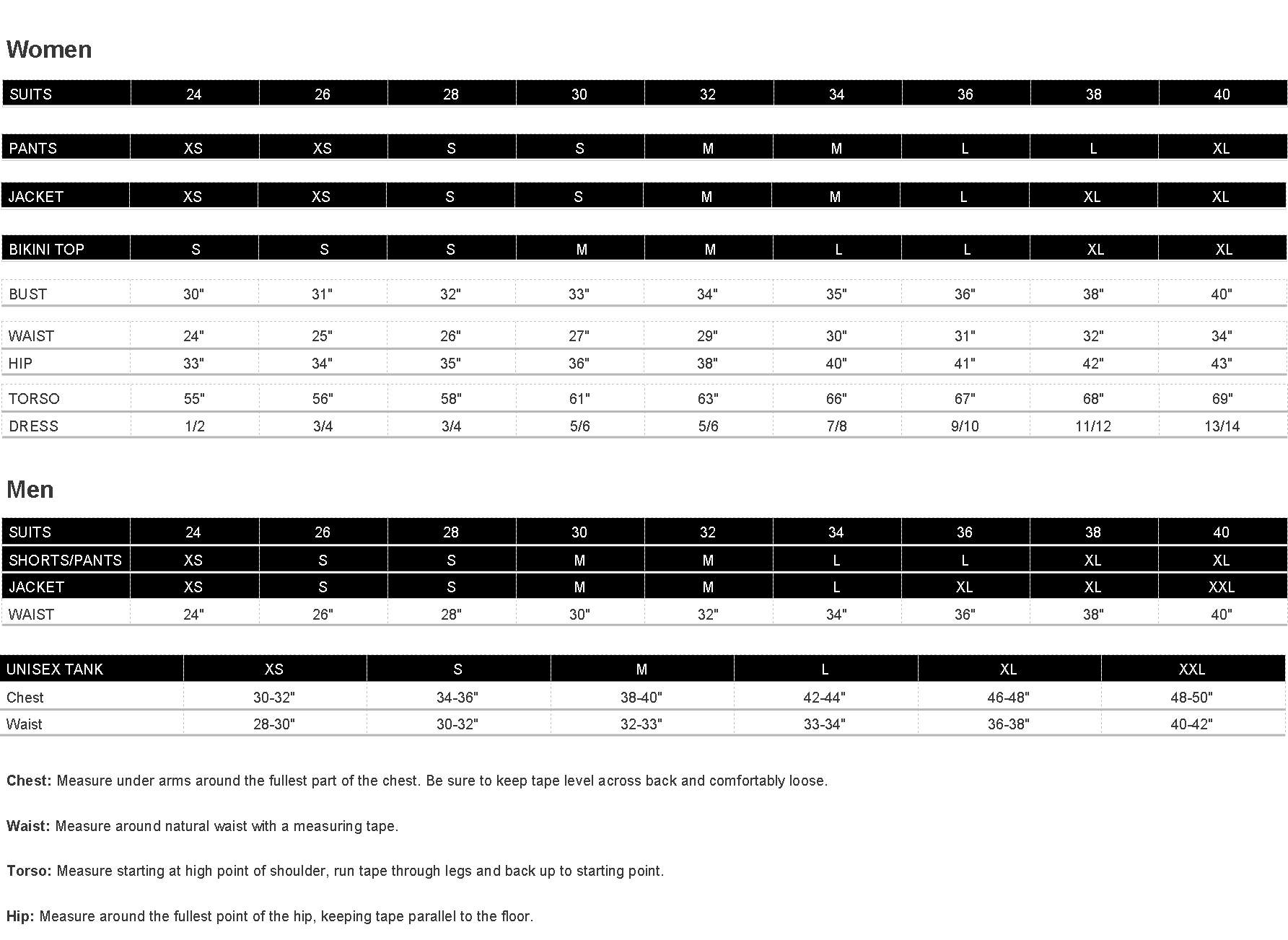 Hardcore-Size-Chart-2 – Valley Aquatic Supply