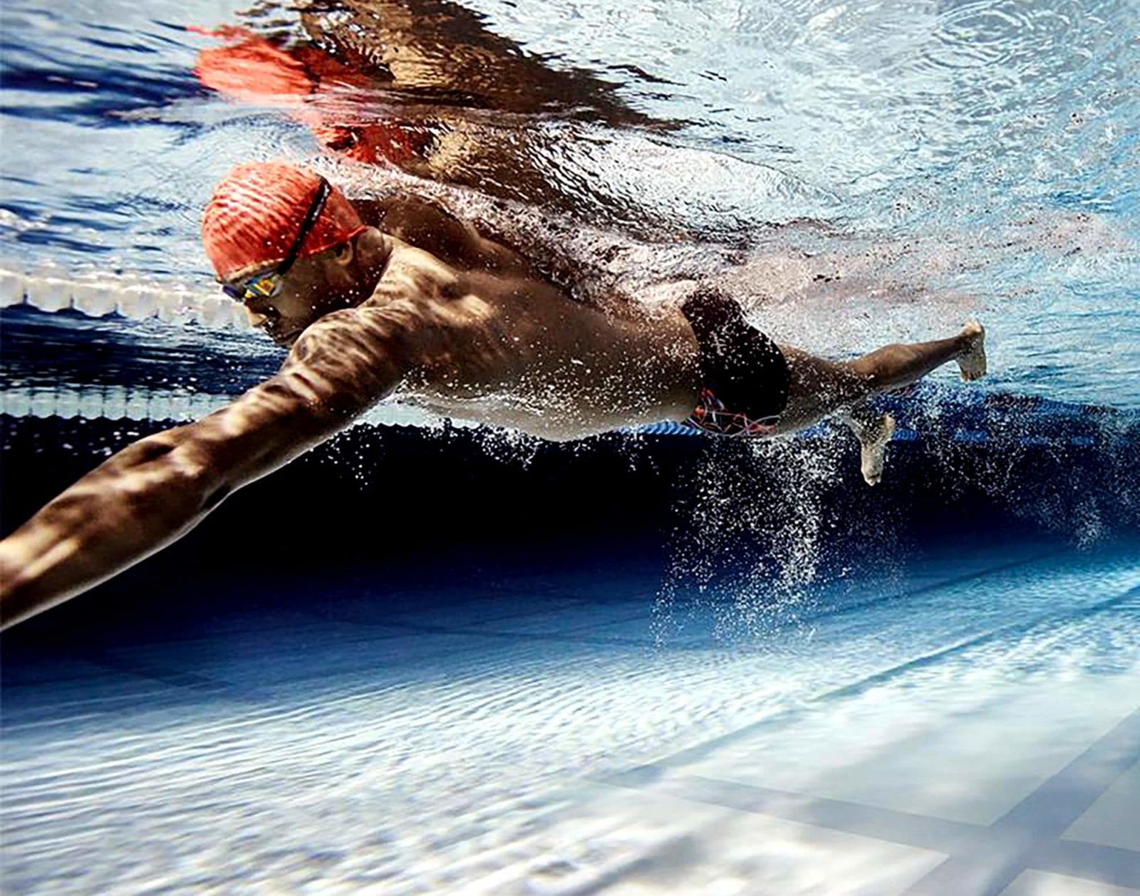 Freestyle underwater